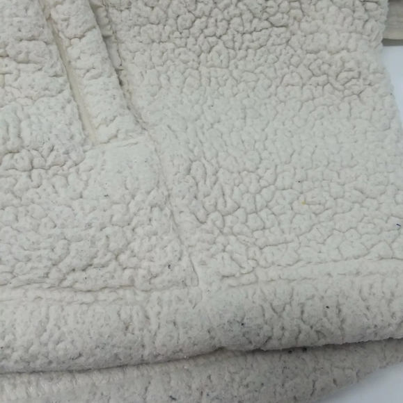 Girl's The North Face Fleece Pullover Cream Size L - Picture 3 of 7